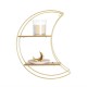 Celestial Moon Golden Shelf