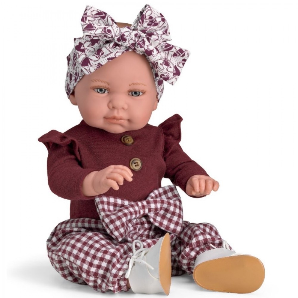 Magic baby κούκλα "Marina με μπορτνώ πουκάμισο και μεγάλο φιόγκο" Magic baby κούκλα "Marina με μπορτνώ πουκάμισο και μεγάλο φιόγκο"