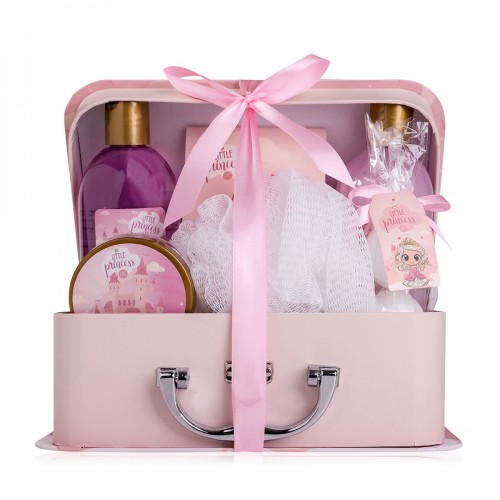 Bath set σε βαλιτσάκι με 2*300ml αφρόλουτρο, 110ml body lotion,200g άλατα Little Princess - Accentra