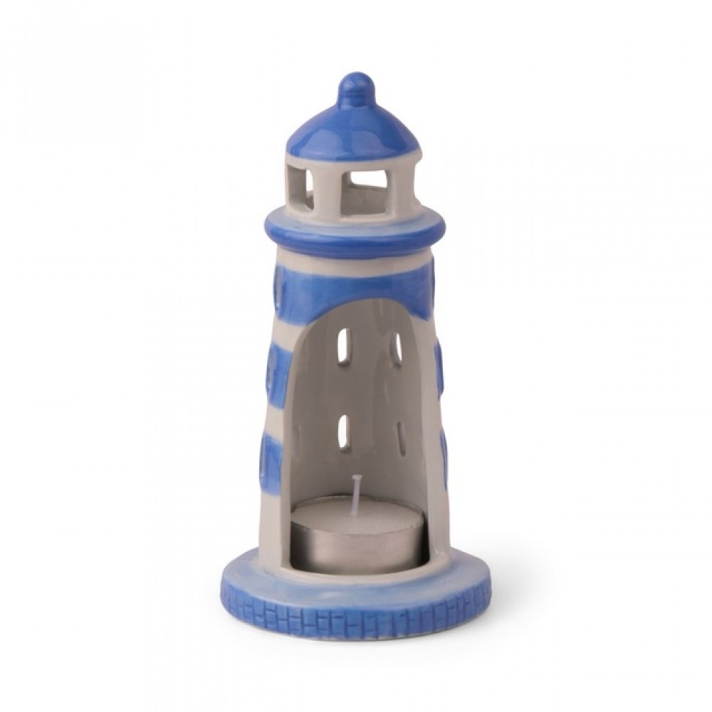 Κεραμικός Φάρος No.07 Lighthouse Style με Αρωματικούς incense κώνους & Ρεσώ - Paddywax