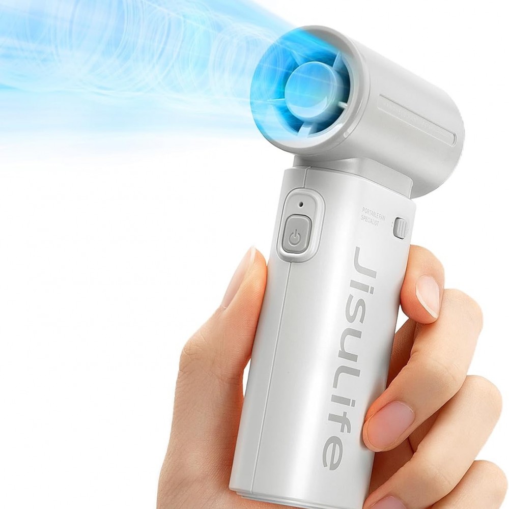 JISULIFE (FHL09R-A0110016) HANDHELD FAN 9 (5000MAH) GREY