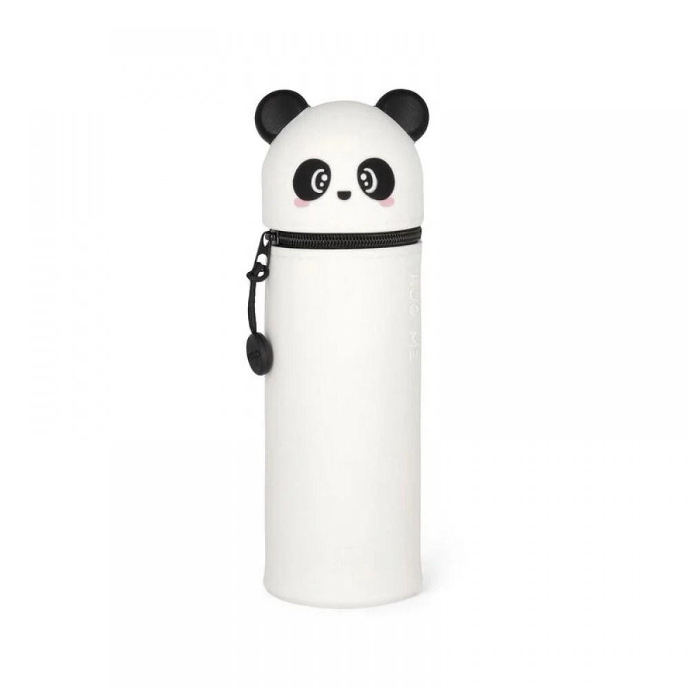 2 in 1 Soft Silicone Pencil Case - Kawaii-PANDA