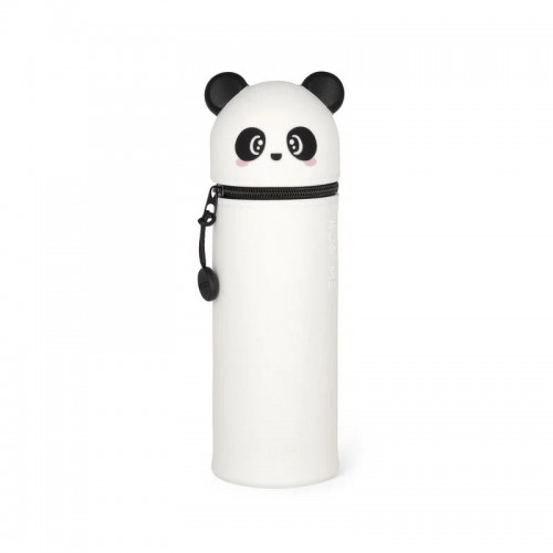 2 in 1 Soft Silicone Pencil Case - Kawaii-PANDA