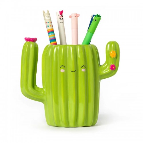 Ceramic Pen Holder - Desk Friends-CACTUS