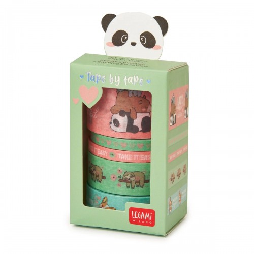 Set of 5 Paper Sticky Tapes - Tape By Tape