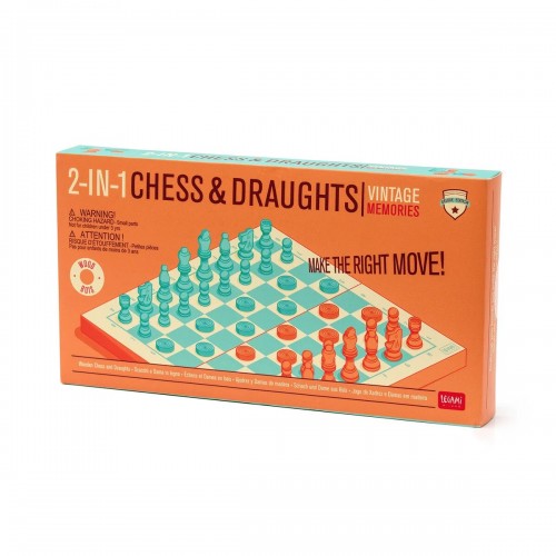 2-in-1 Chess and Draughts