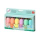 Set Of 6 Mini Highlighters - Carrate Team