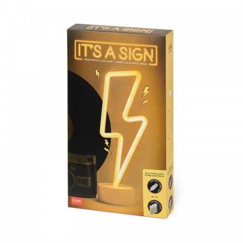 Neon Effect Led Lamp - It's a Sign thunder