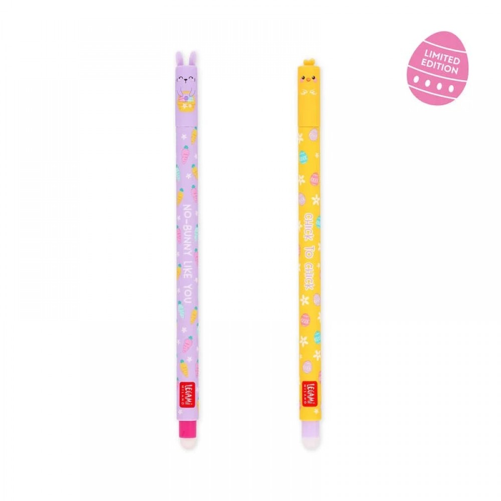 Set of 2 Erasable Gel Pens