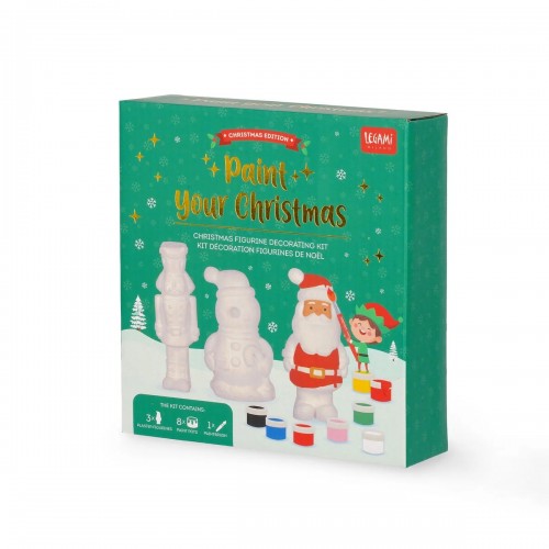 Christmas Figurine Decorating Kit - Paint Your Christmas