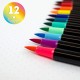 ΜΑΡΚΑΔΟΡΟΙ ΚΑΛΛΙΓΡΑΦΙΑΣ LEGAMI BRUSH MARKERS 12 ΧΡΩΜΑΤΑ ΜΑΡΚΑΔΟΡΟΙ ΚΑΛΛΙΓΡΑΦΙΑΣ LEGAMI BRUSH MARKERS 12 ΧΡΩΜΑΤΑ