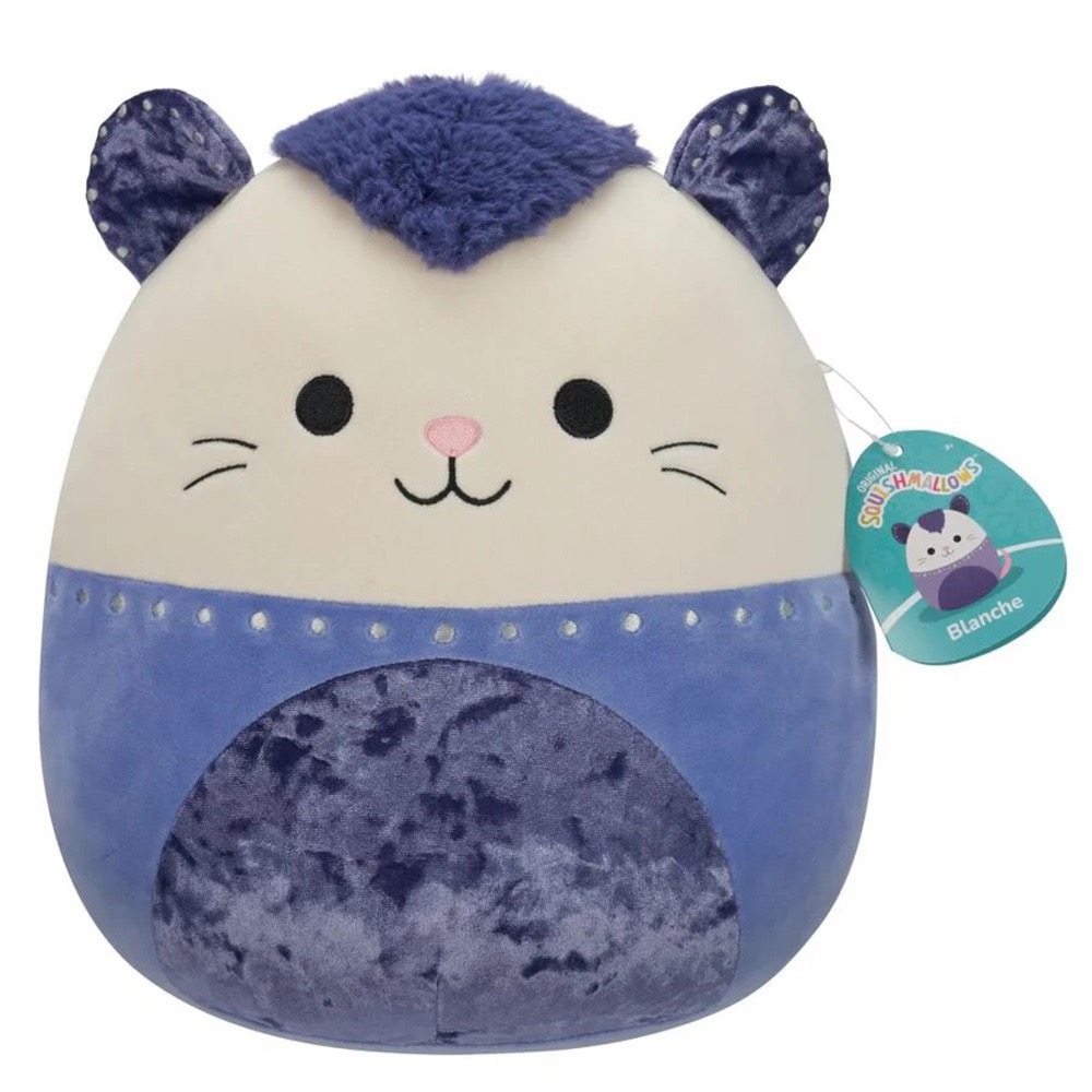 SQUISHMALLOWS ΛΟΥΤΡΙΝΟ 30.5 Εκ. ΑΓΡΙΑ ΖΩΑ ΜΕ VELVET ΜΟΤΙΒΟ - BLANCHE SQUISHMALLOWS ΛΟΥΤΡΙΝΟ 30.5 Εκ. ΑΓΡΙΑ ΖΩΑ ΜΕ VELVET ΜΟΤΙΒΟ - BLANCHE