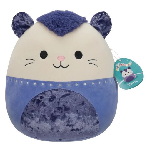 SQUISHMALLOWS ΛΟΥΤΡΙΝΟ 30.5 Εκ. ΑΓΡΙΑ ΖΩΑ ΜΕ VELVET ΜΟΤΙΒΟ - BLANCHE