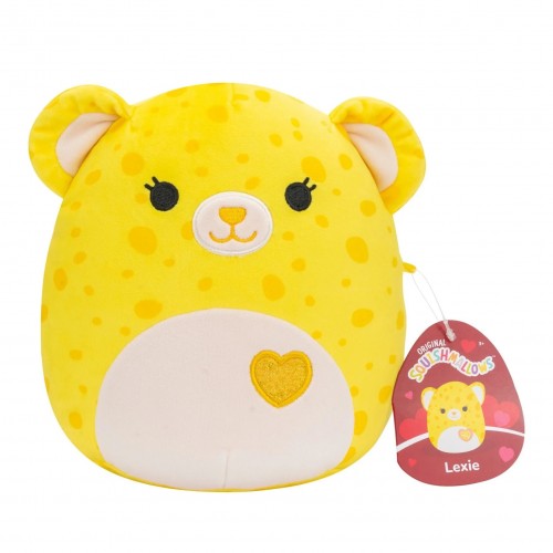 Λούτρινο Squishmallows Valentines Lexie the Yellow Cheetah 19cm Plush