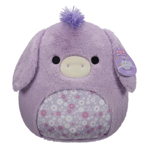 Λούτρινο Squishmallows FuzzAmallows Easter DELZI Ο ΓΑΙΔΑΡΟΣ 30cm 