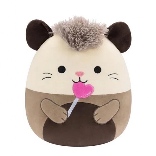 Λούτρινο Squishmallows Valentine Luanne το Ποντίκι με καρδιά 30,5cm