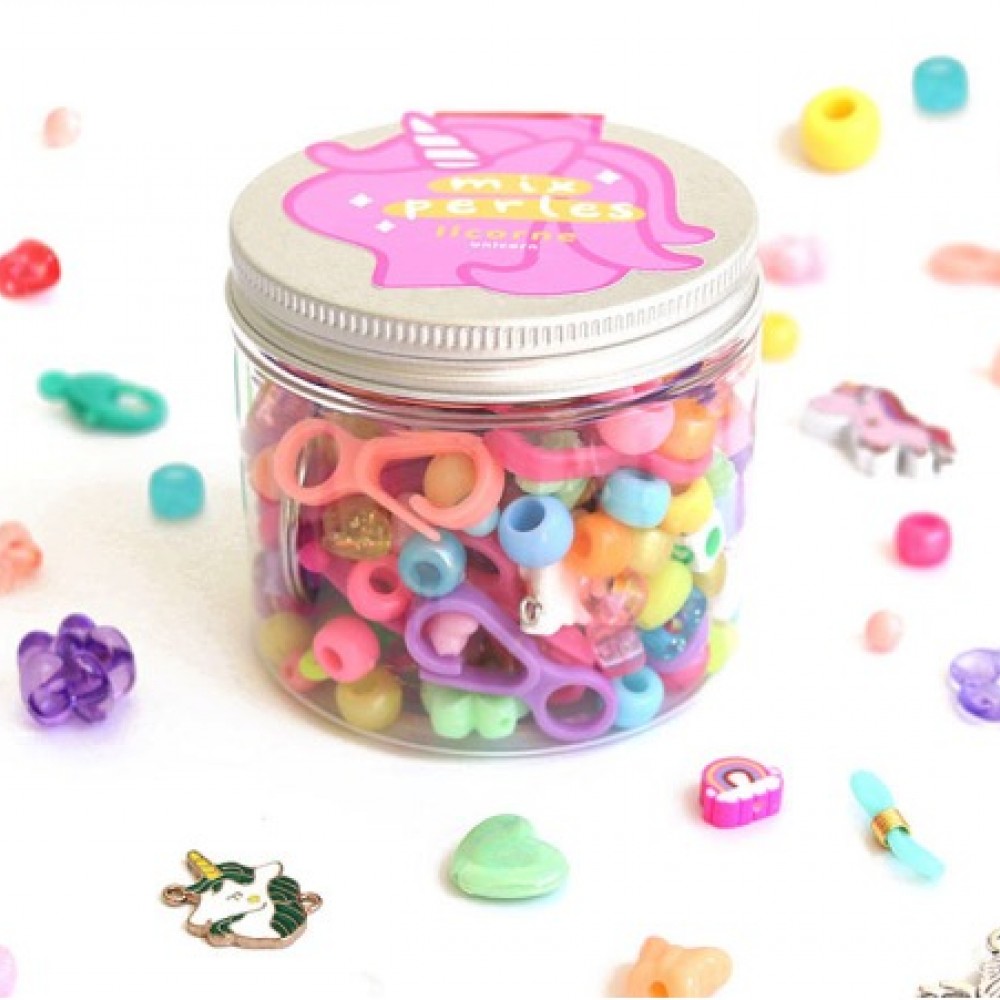 MIX DE PERLES - LICORNE