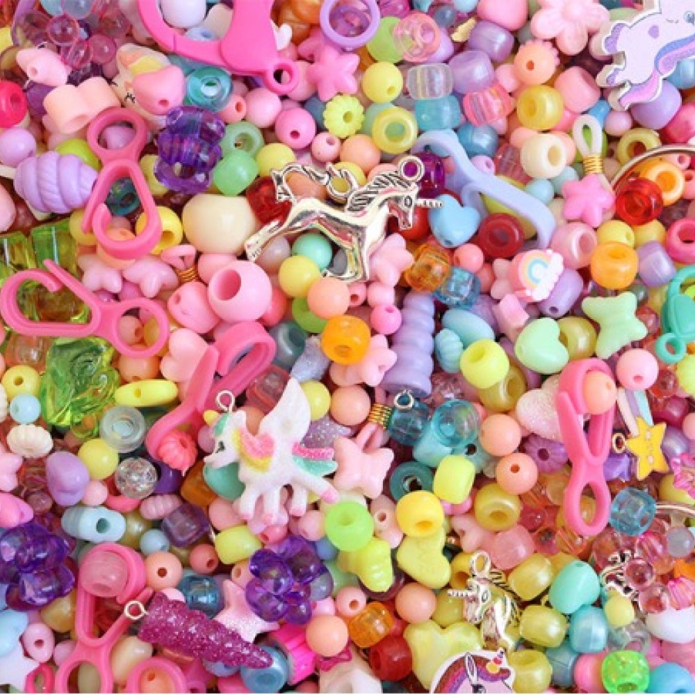 MIX DE PERLES - LICORNE