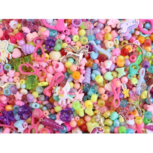 MIX DE PERLES - LICORNE