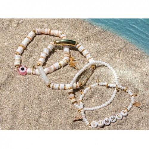 PET EP 1107 DIY JEWELRY 07 - MY HEISHI PEARL BRACELETS