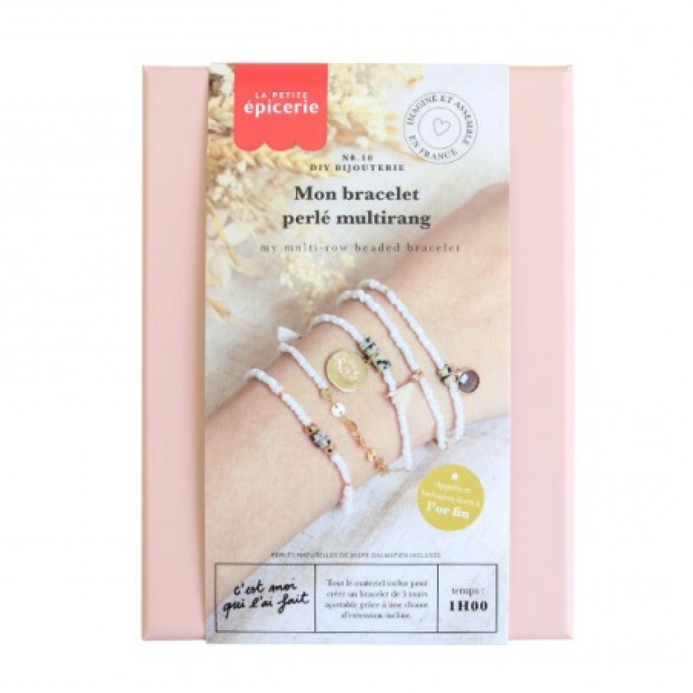 PET EP 1115 DIY JEWELRY 10 - MY MULTI-ROW PEARL BRACELET - WHITE PET EP 1115 DIY JEWELRY 10 - MY MULTI-ROW PEARL BRACELET - WHITE