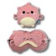 Relaxeazzz Adoramals Puff the Puffer Fish Plush Travel Pillow & Eye Mask