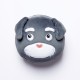 Relaxeazzz Dog Squad Round Plush Travel Pillow & Eye Mask