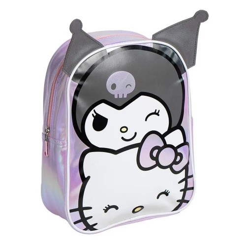 Premium Τσάντα Πλάτης 27εκ Παιδικού Σταθμού HELLO KITTY Kuromi