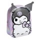 Premium Τσάντα Πλάτης 27εκ Παιδικού Σταθμού HELLO KITTY Kuromi Premium Τσάντα Πλάτης 27εκ Παιδικού Σταθμού HELLO KITTY Kuromi