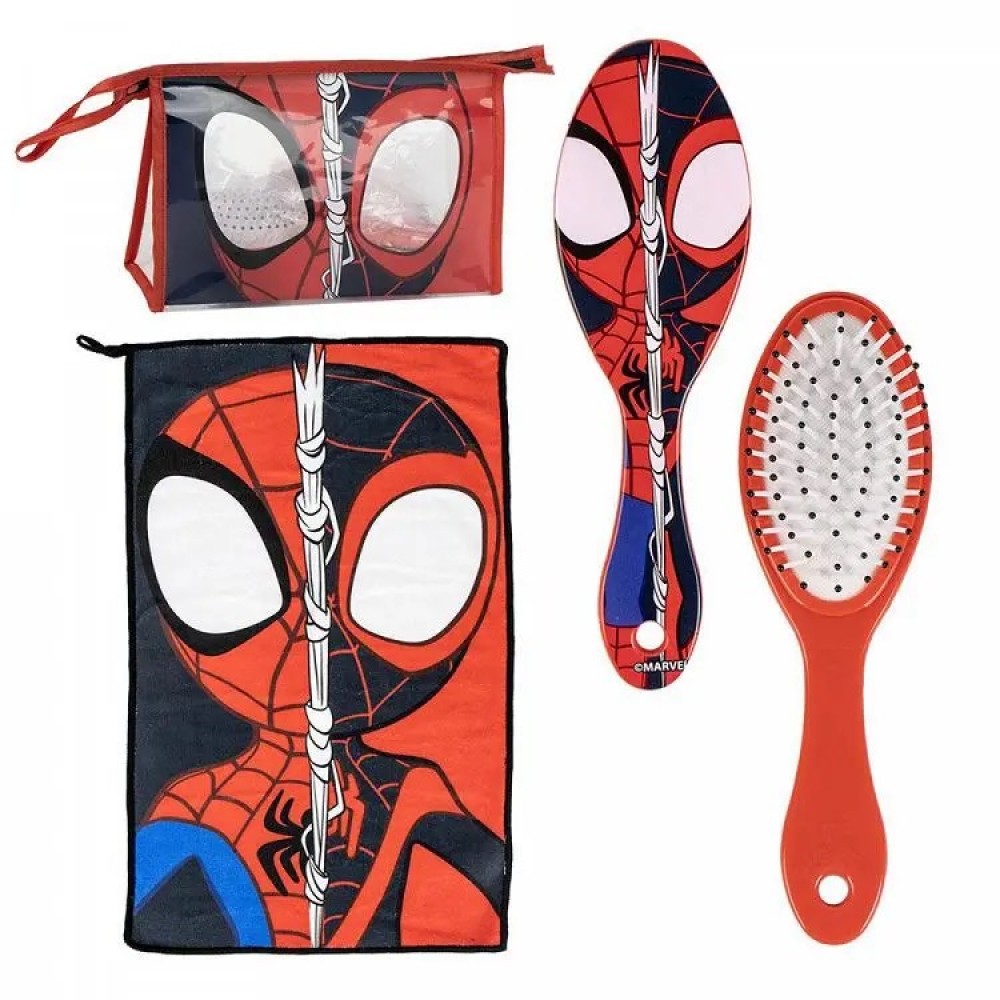 Νεσεσέρ Ταξιδιού με Πετσέτα & Βούρτσα MARVEL SPIDERMAN Νεσεσέρ Ταξιδιού με Πετσέτα & Βούρτσα MARVEL SPIDERMAN