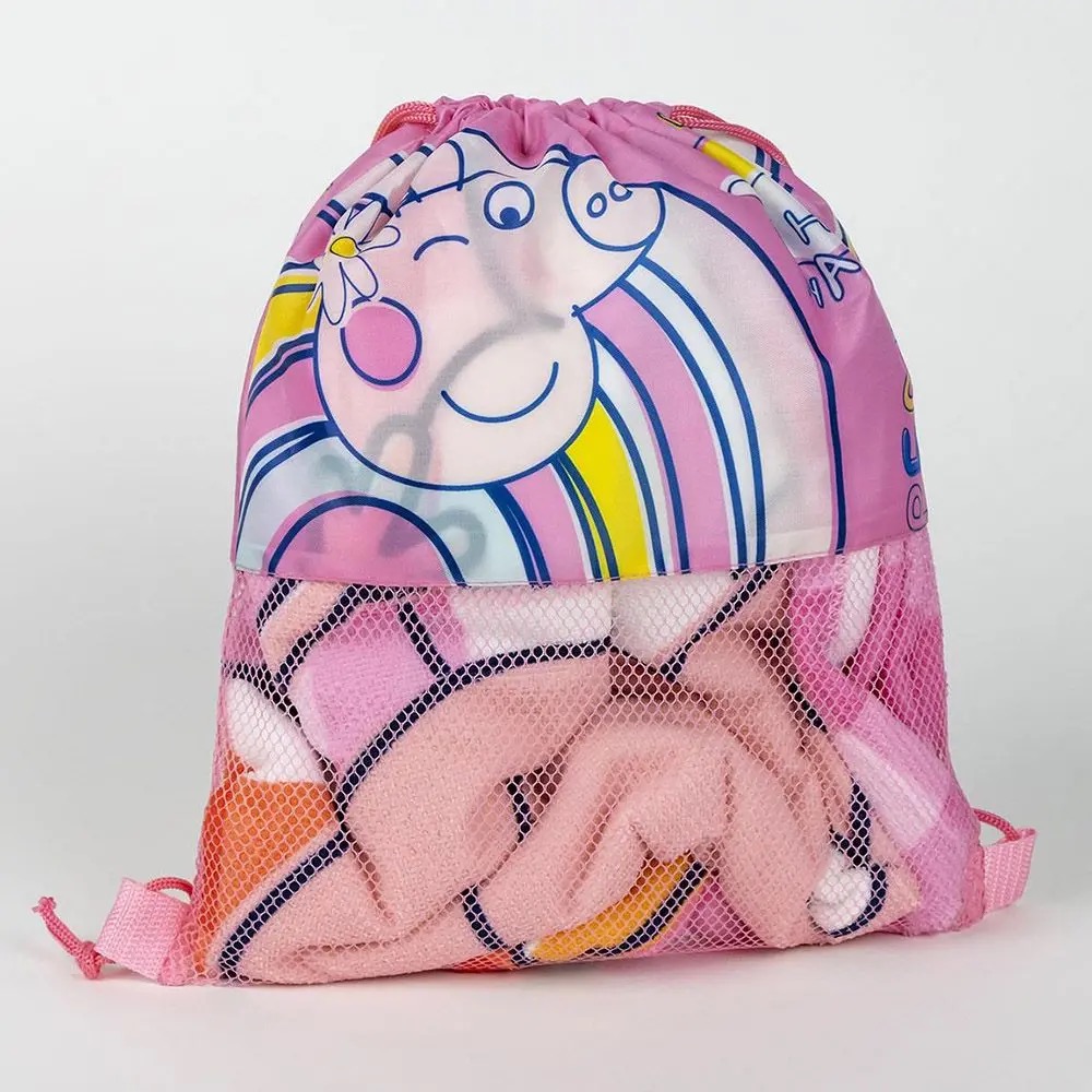 Σετ Τσάντα Παραλίας με Πετσέτα & Καπέλο PEPPA PIG Σετ Τσάντα Παραλίας με Πετσέτα & Καπέλο PEPPA PIG