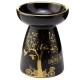 Eden Metallic Gold Tree Ceramic Oil & Wax Melt Burner
